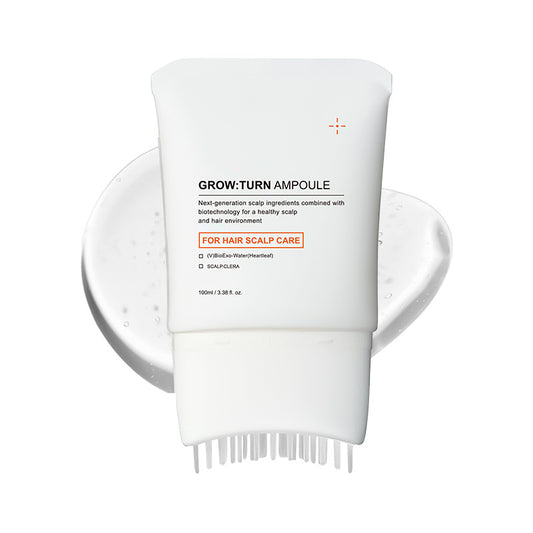 Relax & Revitalize Scalp Massager + Hair Care Essence (100ml) ? Self-Care Tool for Stress Relief & Hair Wellness | Clinically Inspired Design